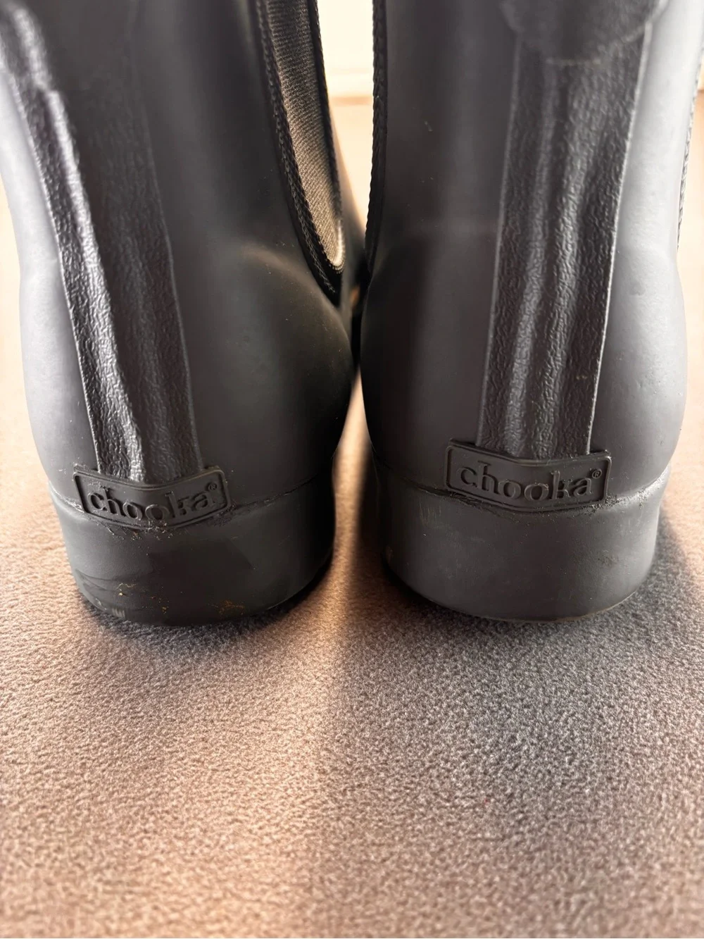 Chooka Delridge Faux Fur Chelsea Rain Boots